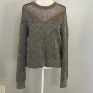 [rag & bone] Gray Mohair/Alpaca Sweater - Size Medium